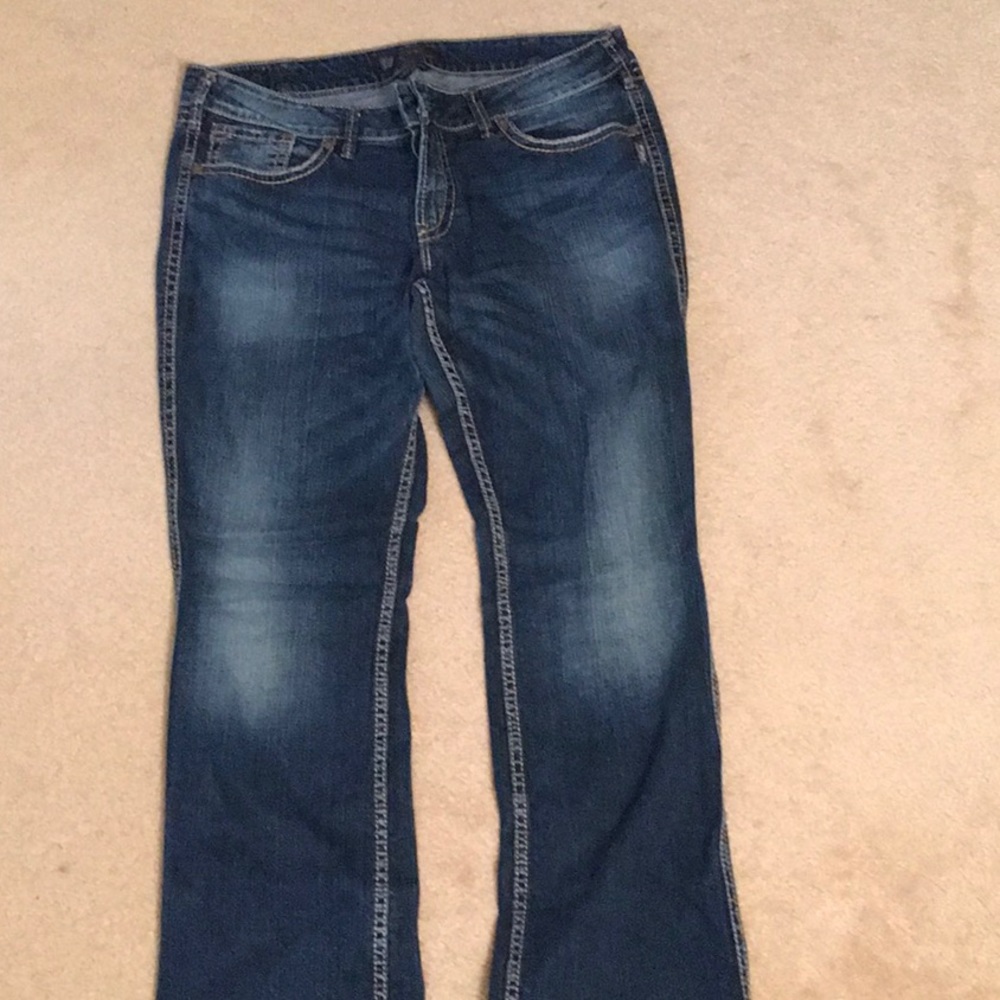 Silver jeans